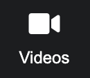 Symbol „Videos“