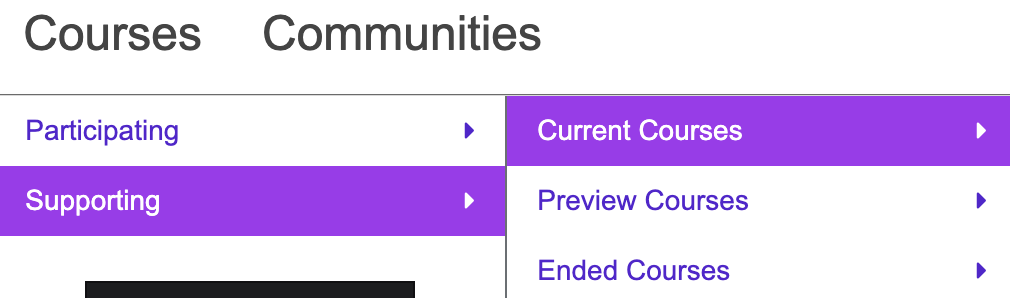supporting courses