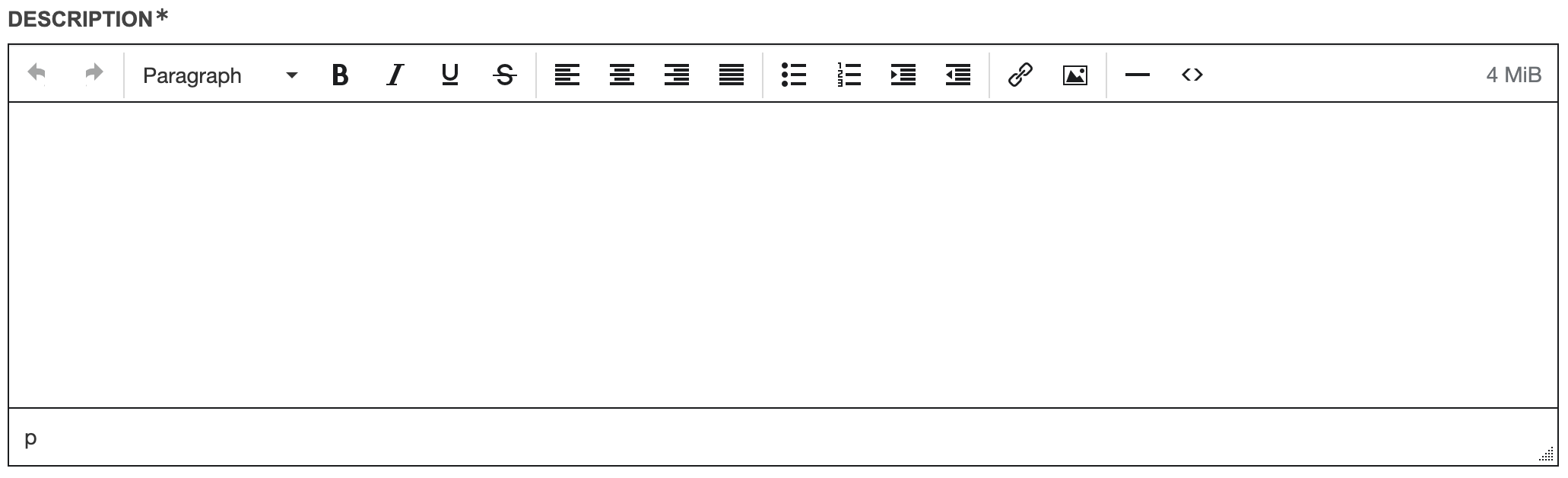 activity description