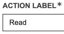 action label