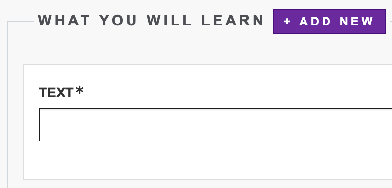 splash page what you will learn