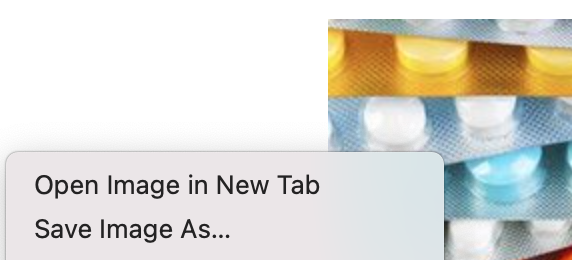 save image in course activity