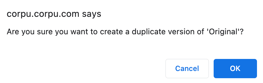 copy course version