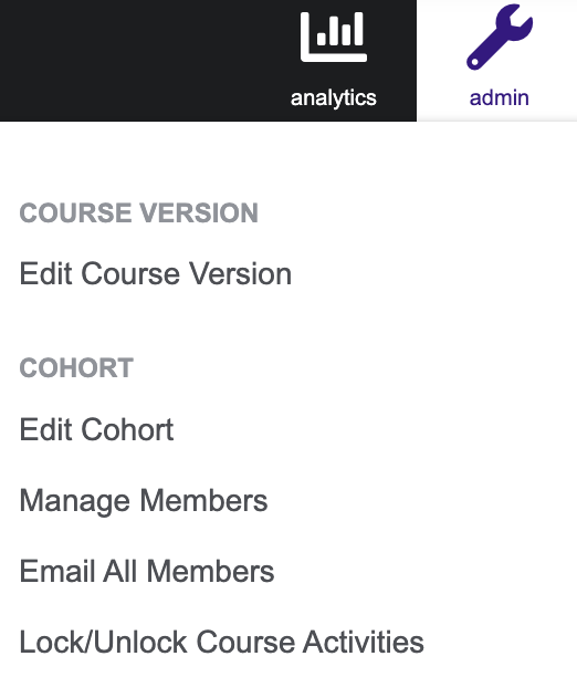 cohort manage members