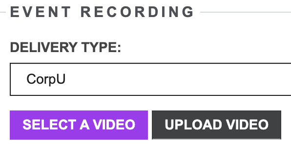add live event recording