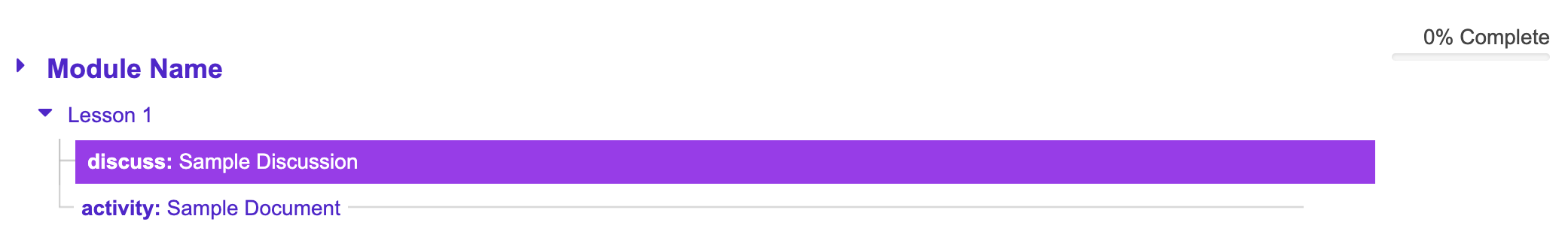 self-paced course view