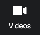 icône vidéos