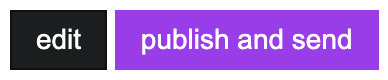 ping edit and publish buttons