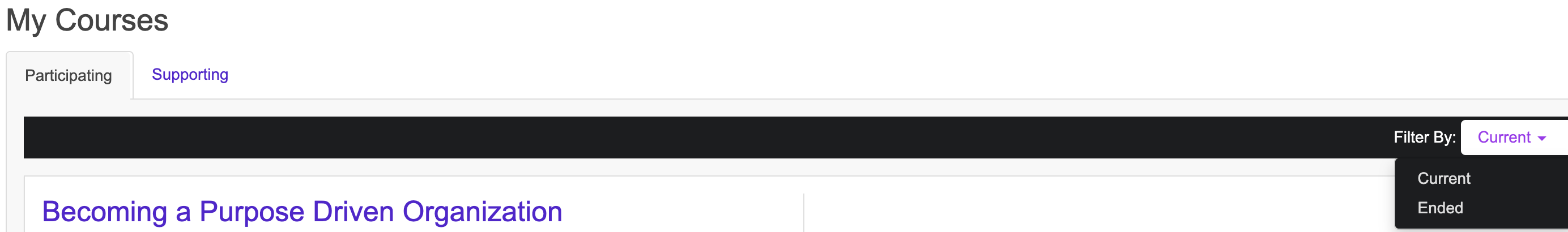 导航到已结束的课程- 领导力学院– Udemy Business