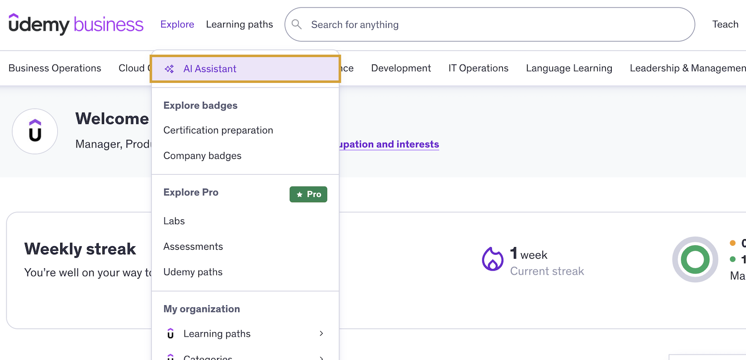 ai assistant option in explore menu.png