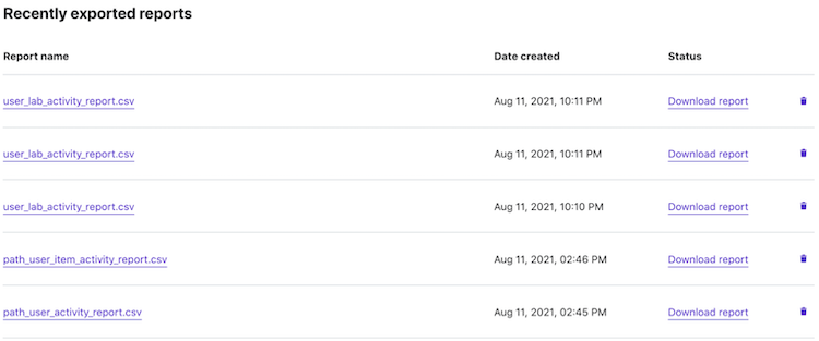 recently_exported_reports.png