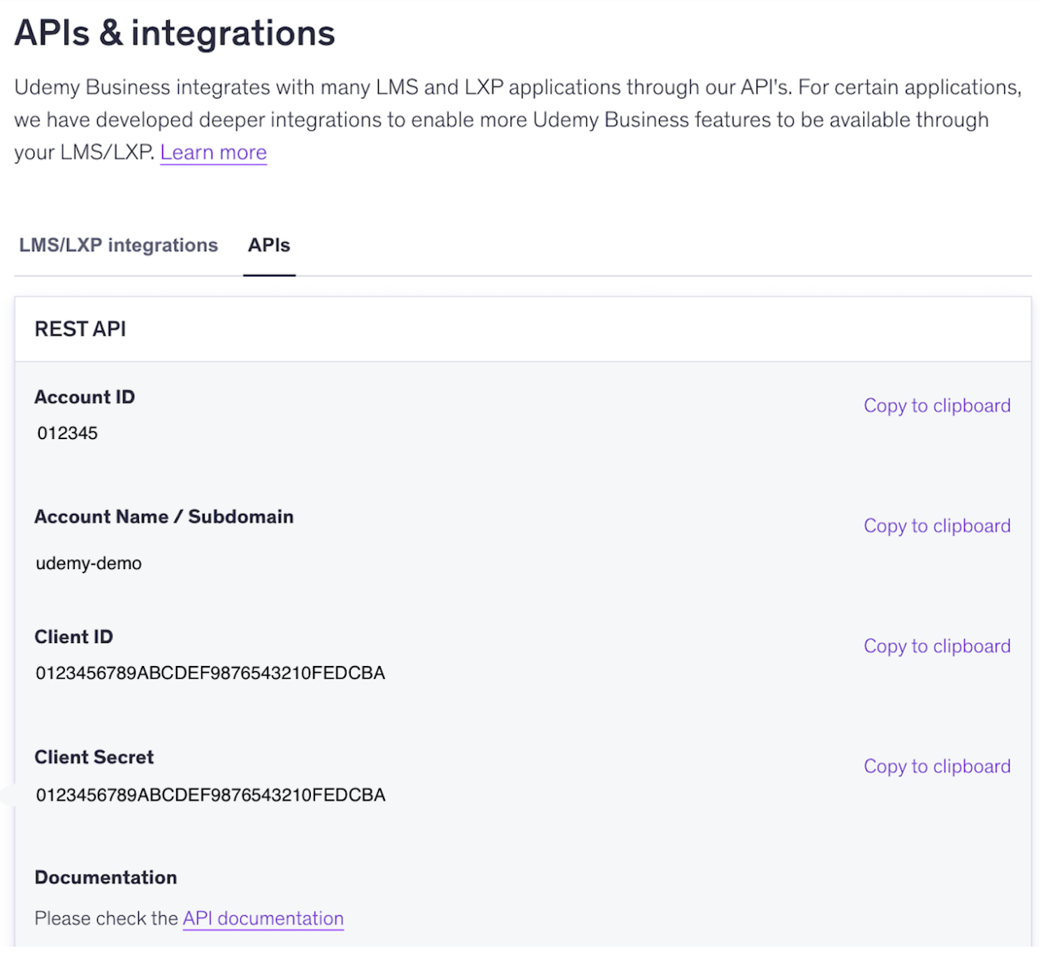 api and integrations entered credentials.png