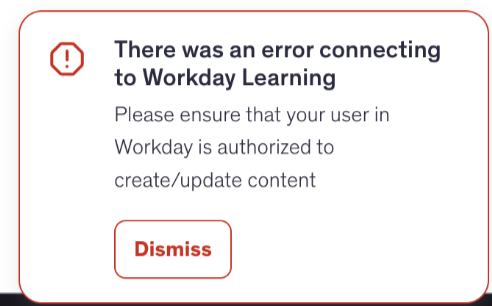 Error de autorización del usuario