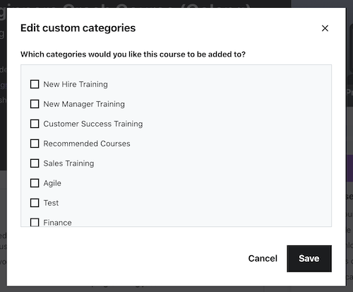 Adding Or Removing Courses From Custom Categories – Udemy Business